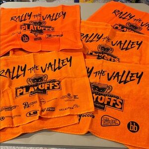 8 Lehigh Valley Phantoms Orange Rally the Valley Towels (2 of each Design) SGA